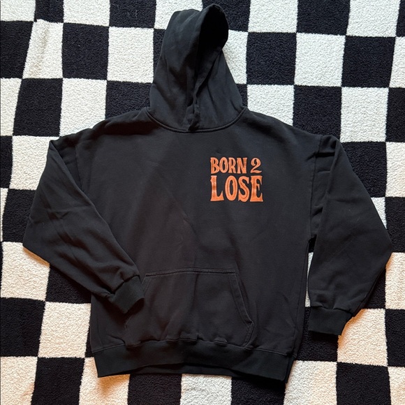 Assholes Live Forever Born 2 Lose Hoodie Size Large - Picture 2 of 4